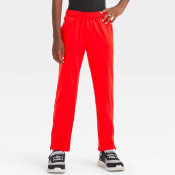 NEW! Boys' Track Joggers, Red - All in Motion - Medium - Picture 1 of 14